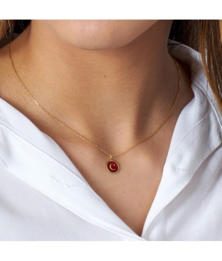 Emma Kişiye Özel Seçinizli Harfli Kolye