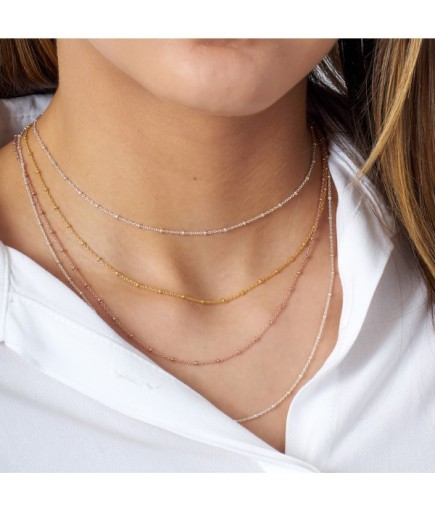 Artur 3 Seçinizli Çoklu Zincir Kolye