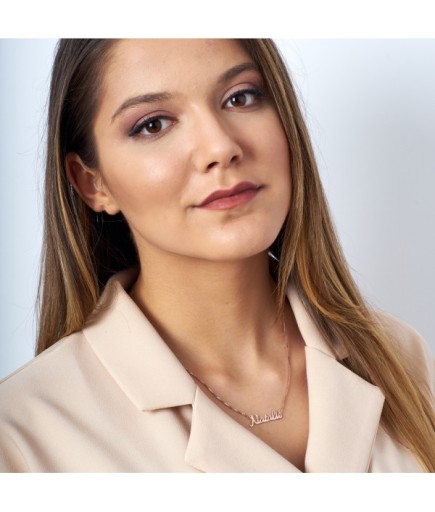 Violet Kişiye Özel İsimli Kolye