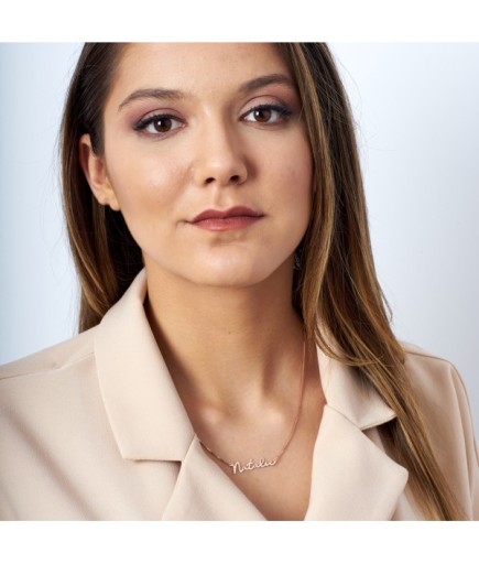 Aurora Kişiye Özel İsimli Kolye