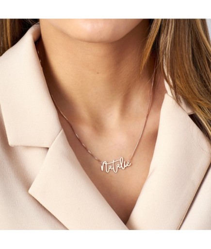 Dina Kişiye Özel İsimli Kolye