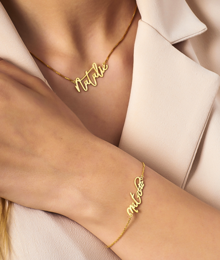 Alice Kişiye Özel İsimli Bileklik