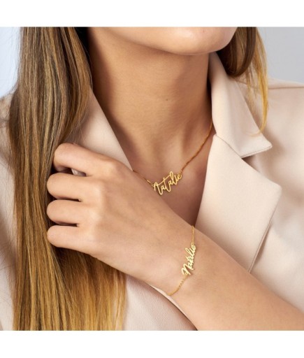 Victoria Kişiye Özel İsimli Bileklik