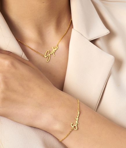 Vanessa Kişiye Özel İsimli Bileklik