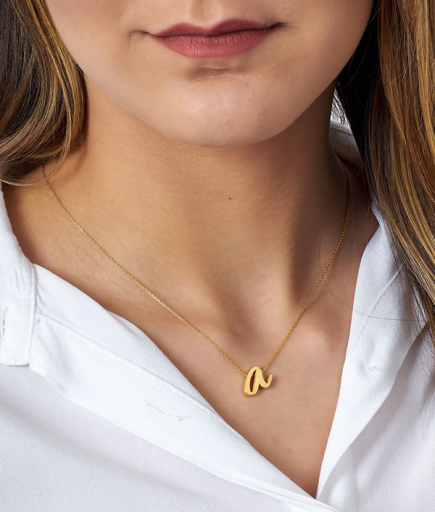 Dubhe Kişiye Özel Harfli Kolye