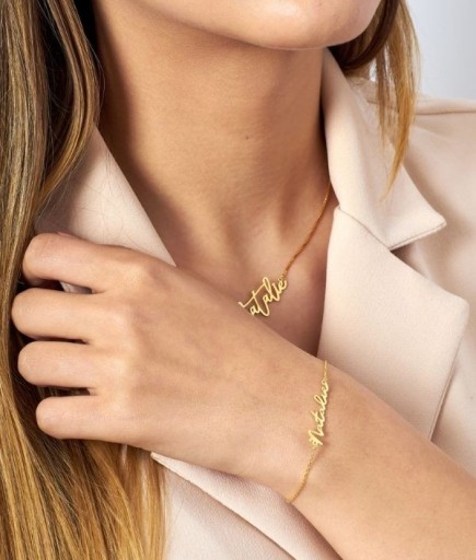 Aurora Kişiye Özel İsimli Bileklik