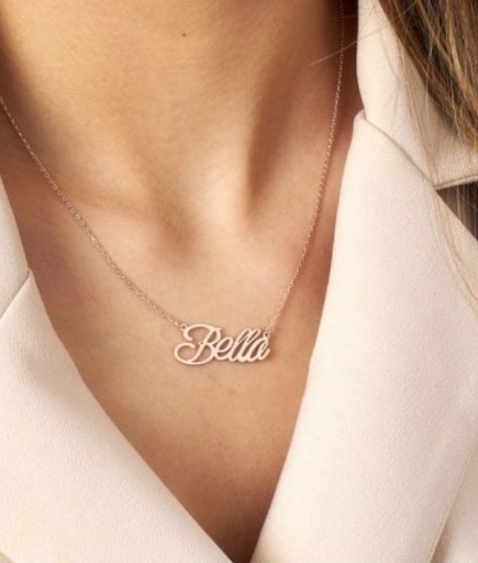 Castor Kişiye Özel İsimli Kolye