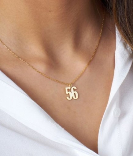 Eleni Kişiye Özel Rakamlı Kolye