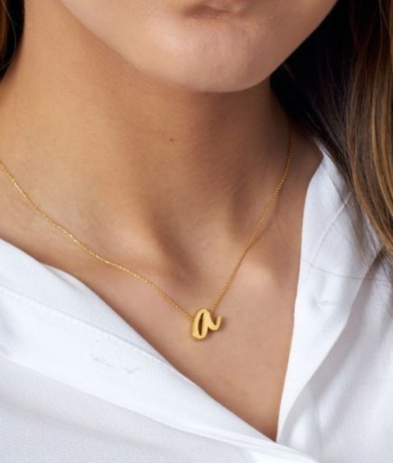 Dubhe Kişiye Özel Harfli Kolye