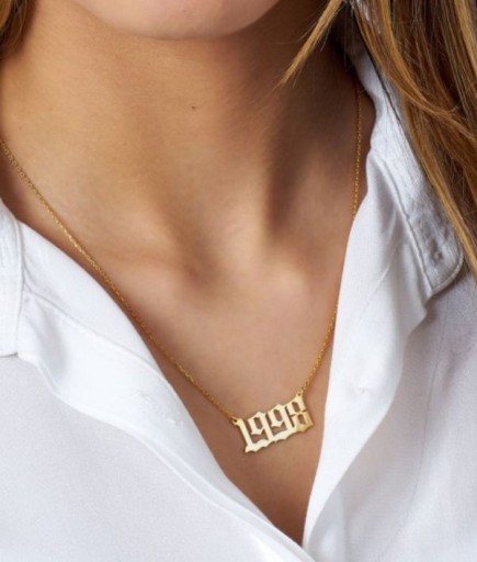 Ritona Kişiye Özel Tarihli Kolye