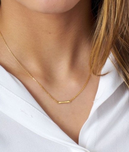 Maria Kişiye Özel İnce Kolye